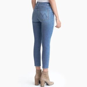 Mother Denim - The Looker Crop Skinny Jeans in Hey Sun Size 30